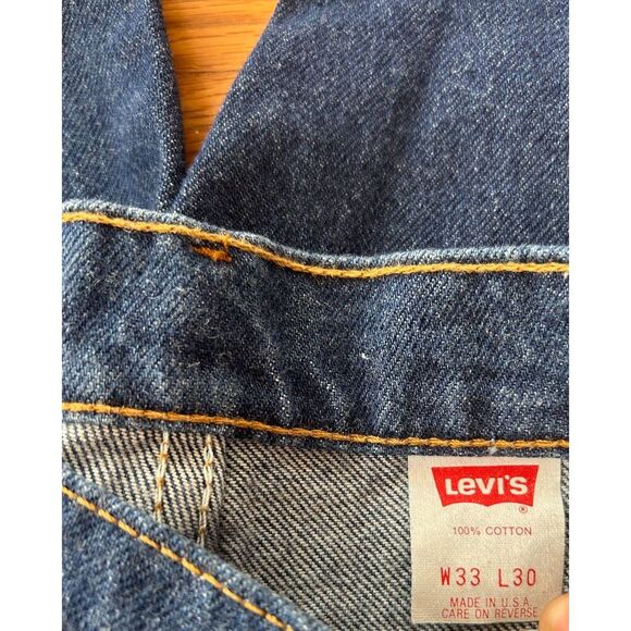 Vintage Levi’s 505 Orange Tab Jeans Men’s Size 33X30 Deadstock NWT 90s USA Loose - Picture 10 of 12